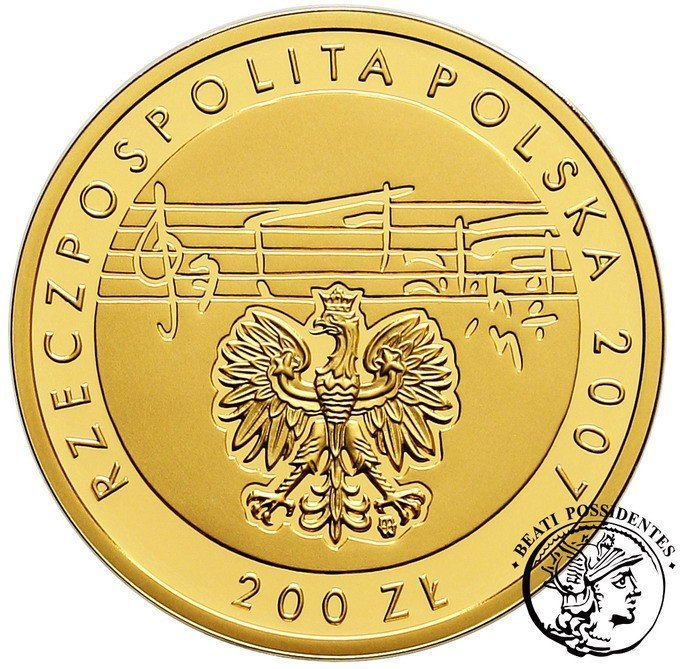 200 zł 2007 Karol Szymanowski st. L