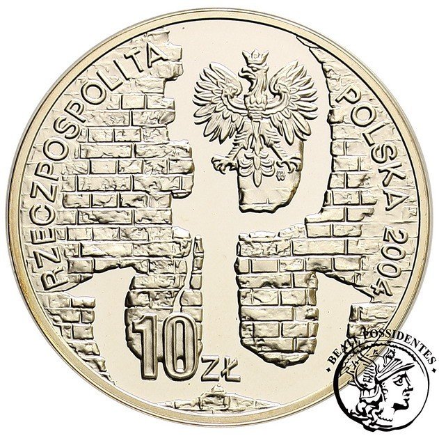 Polska III RP 10 zł 60. rocznica Powstania Warszawskiego 2004 st.L-