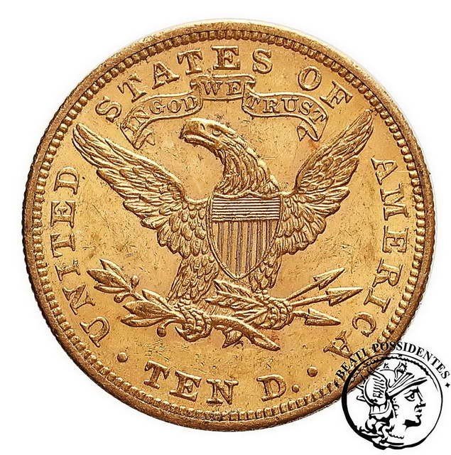 USA 10 dolarów 1902 Filadelfia st. 2+
