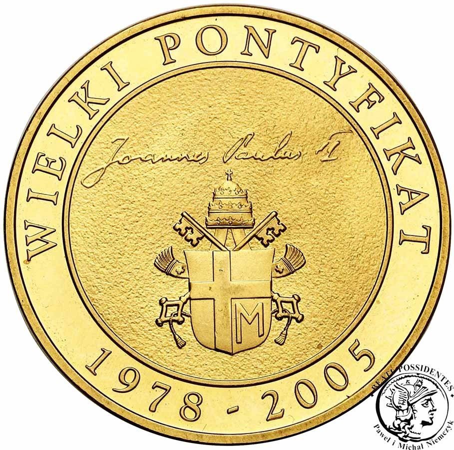 Polska III RP medal 2005 Papież Jan Paweł II - Wielki Pontyfikat st.L-