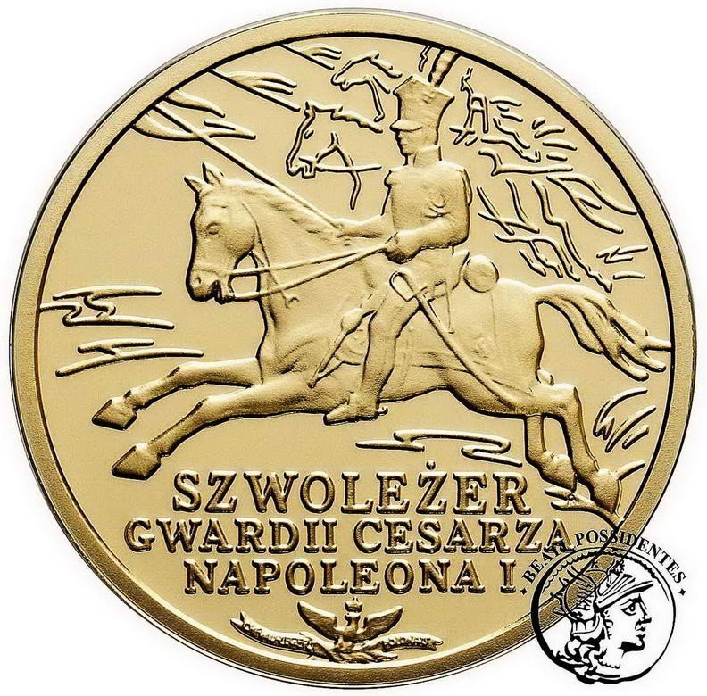 Polska 200 złotych 2010 Szwoleżer Napoleona I st.L