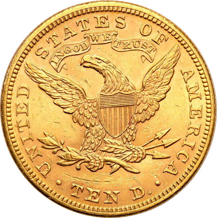 USA 10 $ dolarów 1895 Philadelphia st.1-