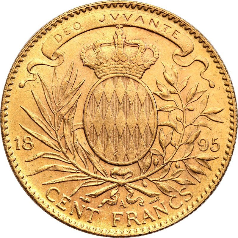 Monako 100 franków 1895 Albert st.1-