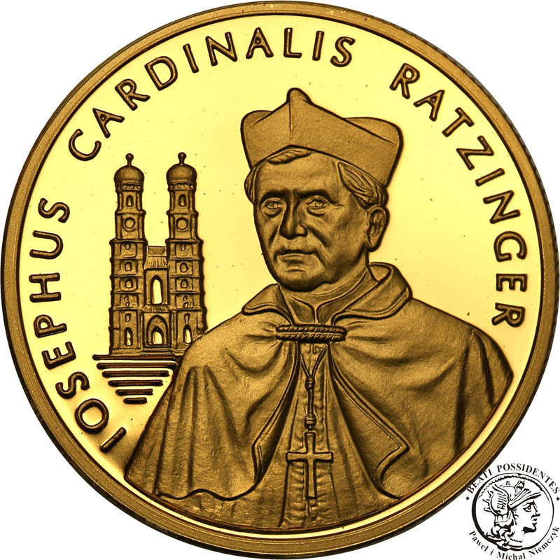 Somalia 25 szylingów 2005 Benedykt XVI (1/4 uncji złota) st.L
