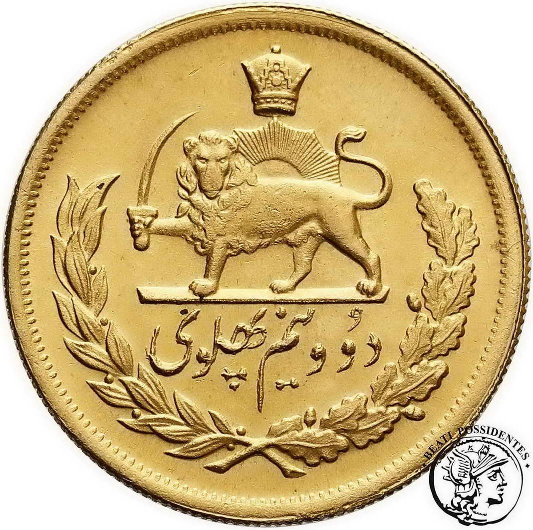 Iran Mohammed Reza Pahlevi 2 1/2 Pahlevi 1355 SH (1976 AD) st. 2-