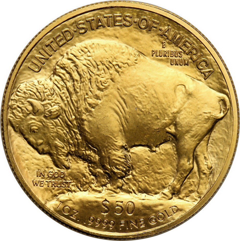 USA 50 dolarów Bizon 2013 1 Oz Au st. 1