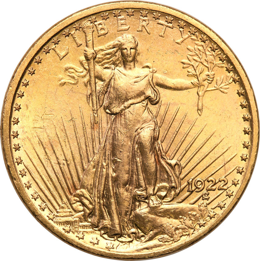 USA 20 dolarów 1922 st.1