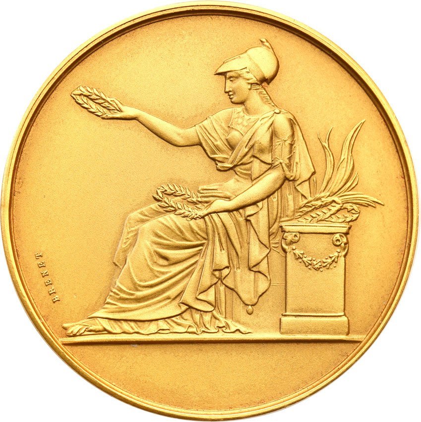 Francja medal 1913 ZŁOTO st.1