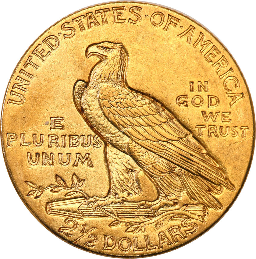 USA 2 1/2 dolara 1911 Philadelphia st.2