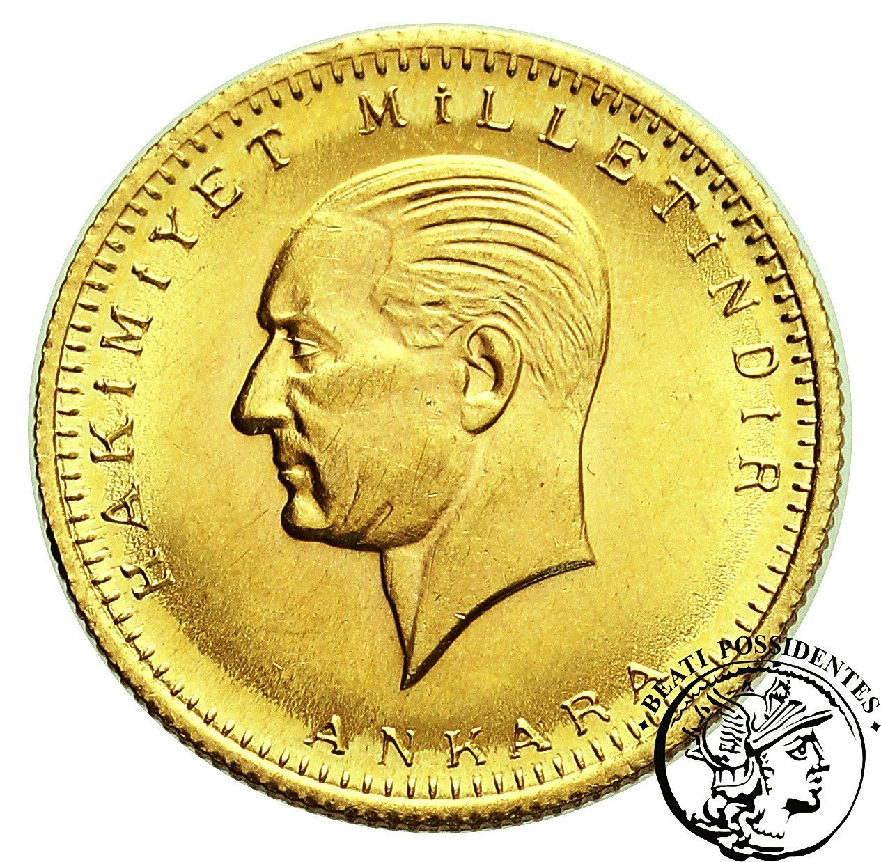 Turcja 100 Piastrów 1923(52)-1975 st.1/1-