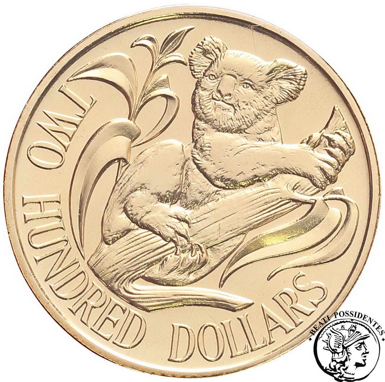Australia Elżbieta II 200 dolarów 1985 Koala st. 1