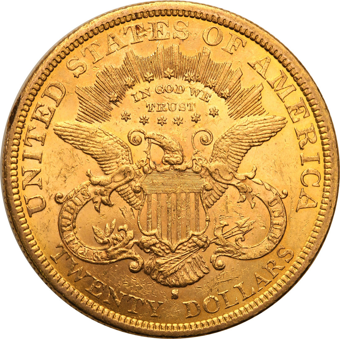 USA 20 dolarów Liberty 1878 S San Francisco st.1-