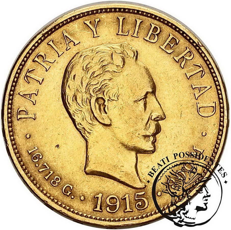 Kuba 10 Pesos 1915 Filadelfia st.2