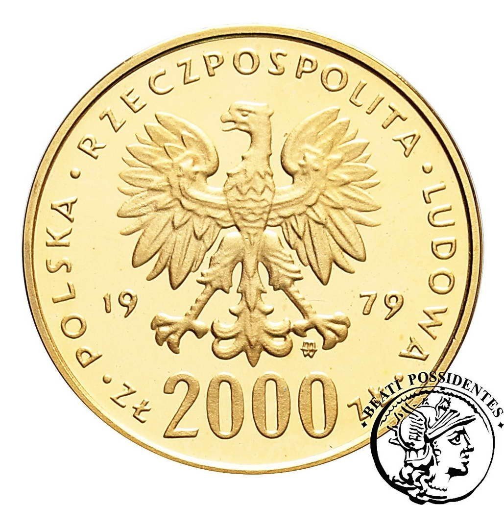 Polska PRL 2000 zł Mieszko I 1979 st.L-