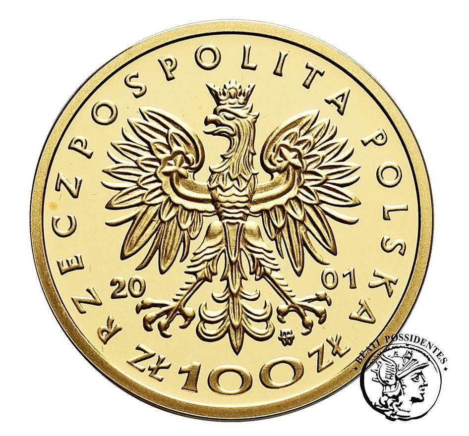 Polska III RP 100 złotych 2000 Bolesław Krzywousty st. L stempel lustrzany