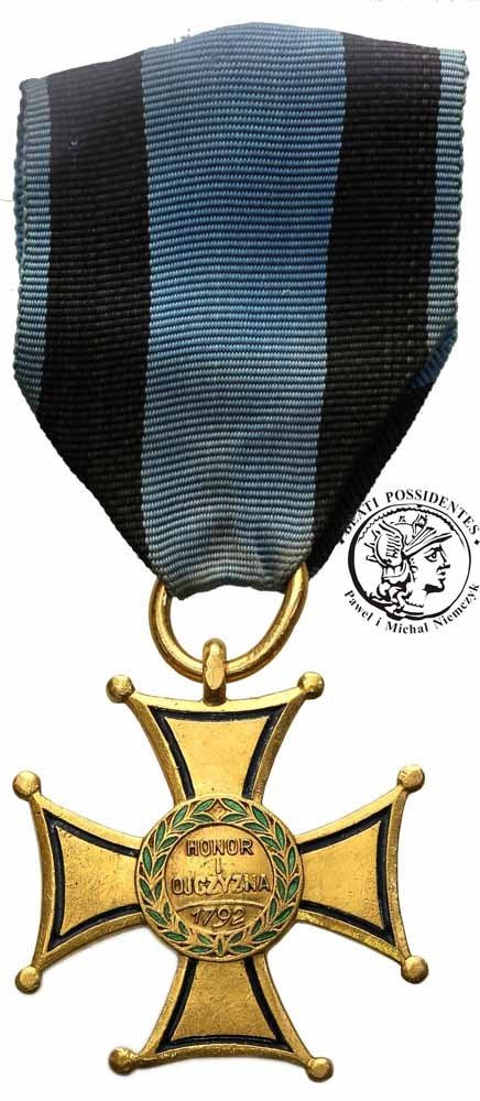 Krzyż Orderu Virtuti Militari 4 klasy, złoto, wykonany w Moskwie