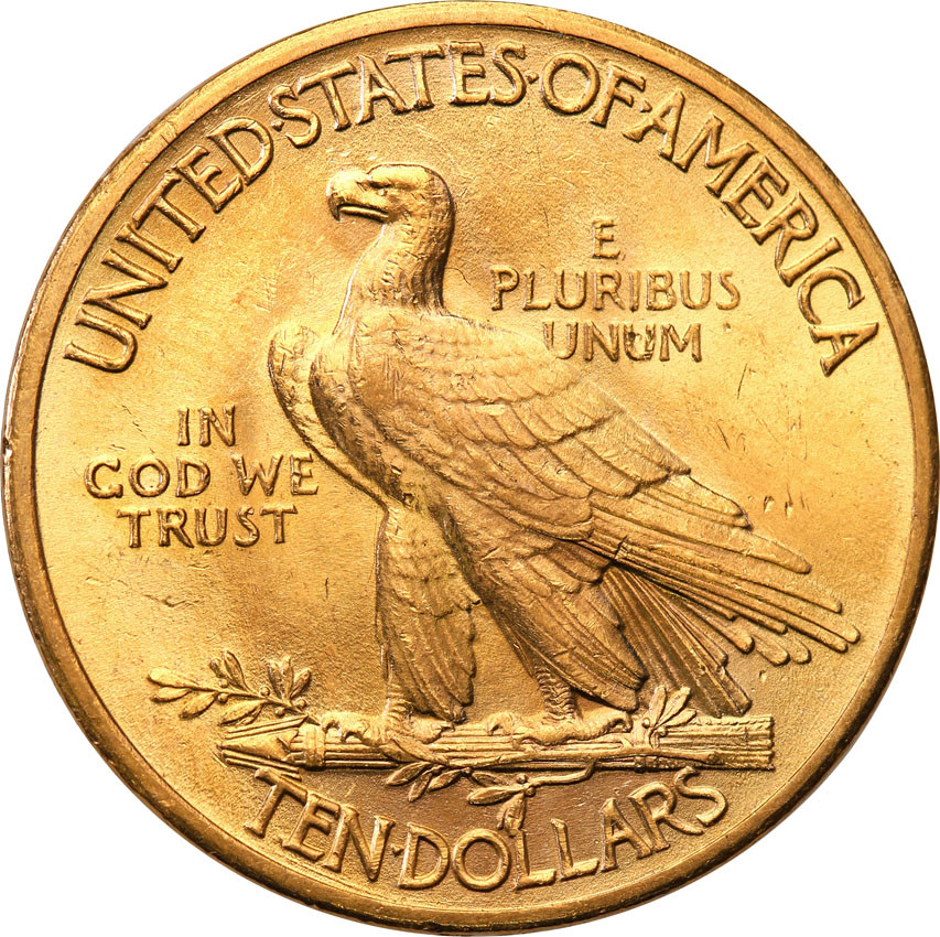 USA 10 dolarów 1932 Indianin st.1