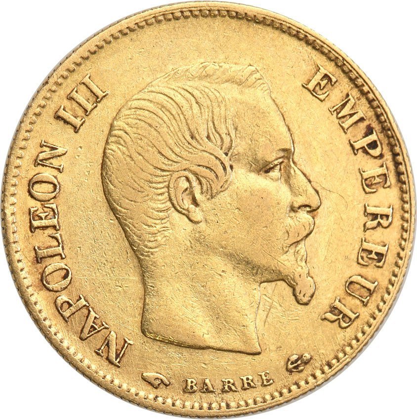 Francja 10 franków 1860 A st. 2 
