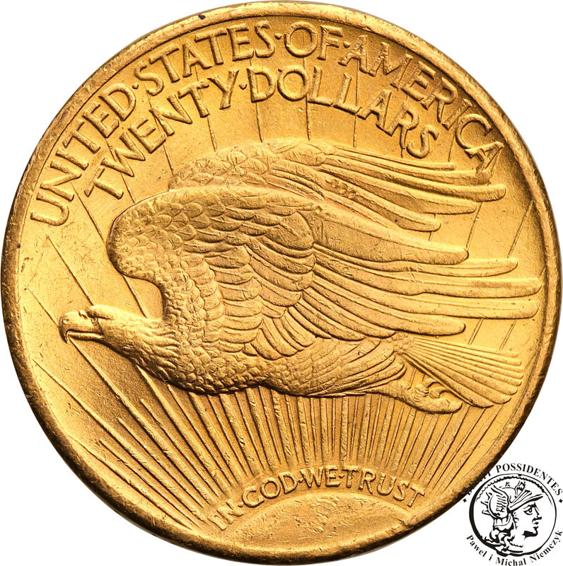 USA 20 dolarów Saint Gaudens 1924 st.1