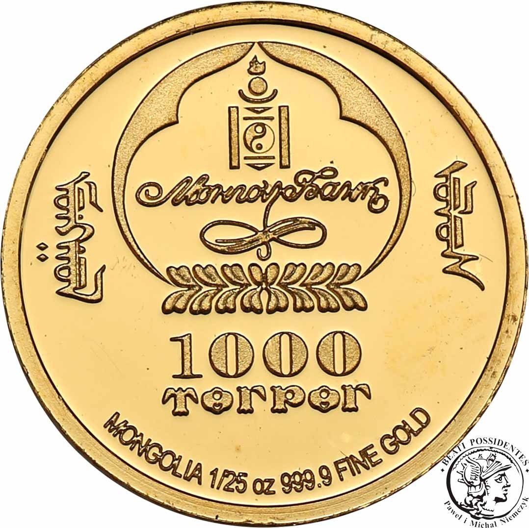 Mongolia 1000 Tugrik 2005 Pantera st.L-