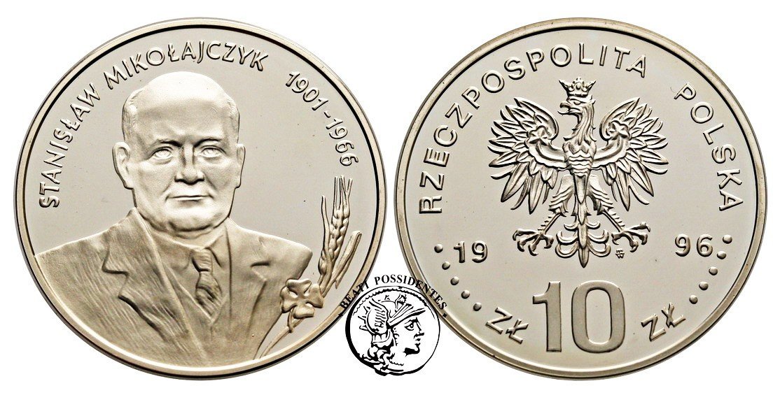 10 zł 1996 Mikołajczyk