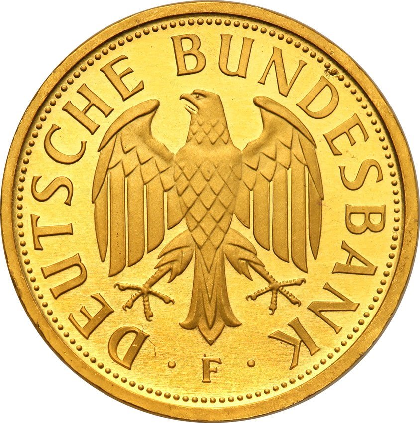 Niemcy 1 marka 2001 F pożegnalna (Abschieldmark) st. L
