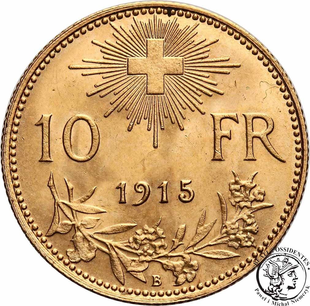 Szwajcaria 10 franków 1915 st.1/1-