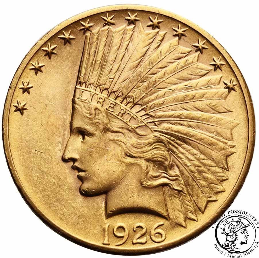 USA 10 dolarów 1926 Indianin st. 2