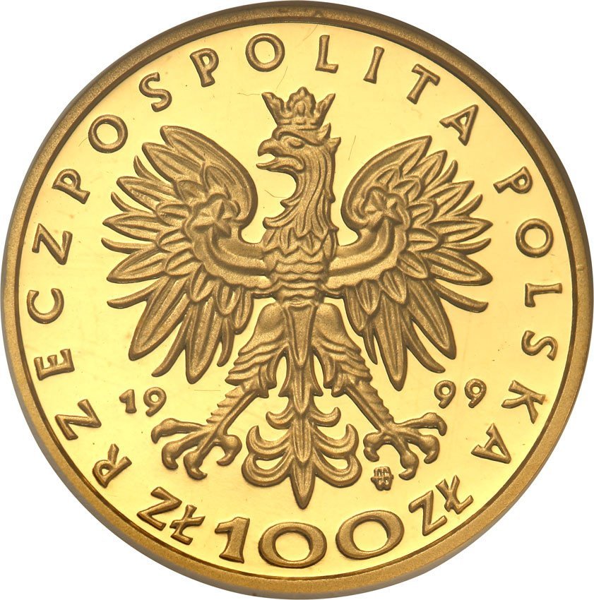 100 złotych 1999 Władysław IV Waza st.L