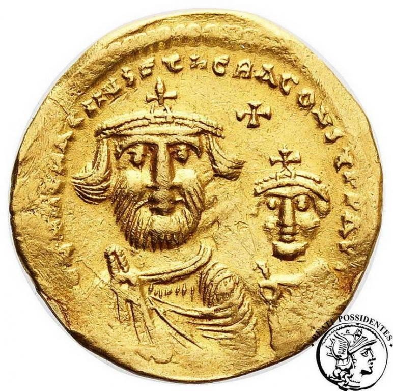 Bizancjum Heraclius i Heraclius Constant (610-641) st.3+