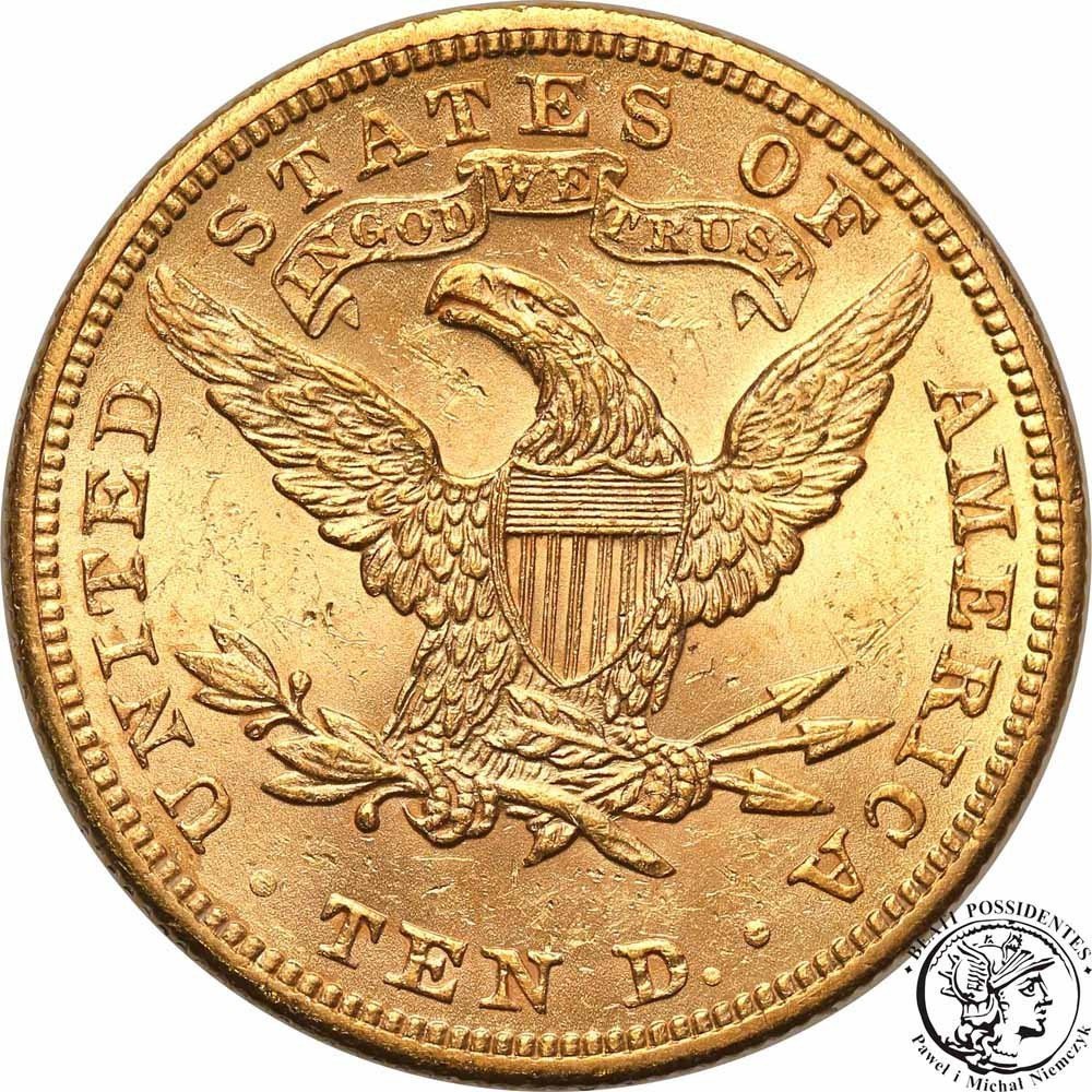 USA 10 dolarów 1899 Philadelphia st.2+