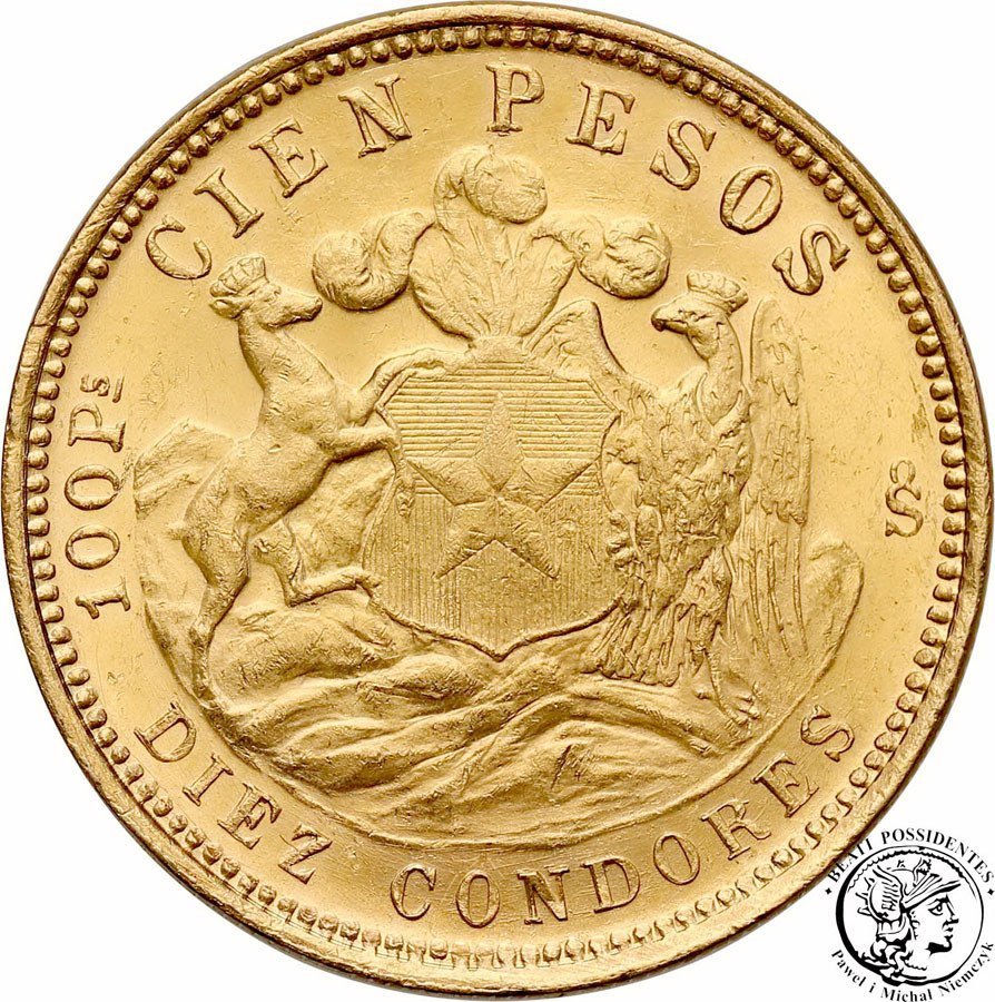 Chile 100 Pesos 1926 st.1-