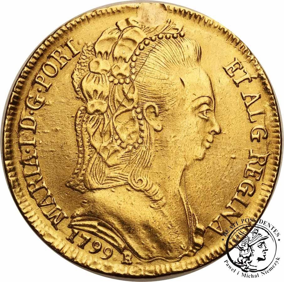 Brazylia 6400 Reis 1799 Maria I (1786-1799) Rio de Janeiro st. 3