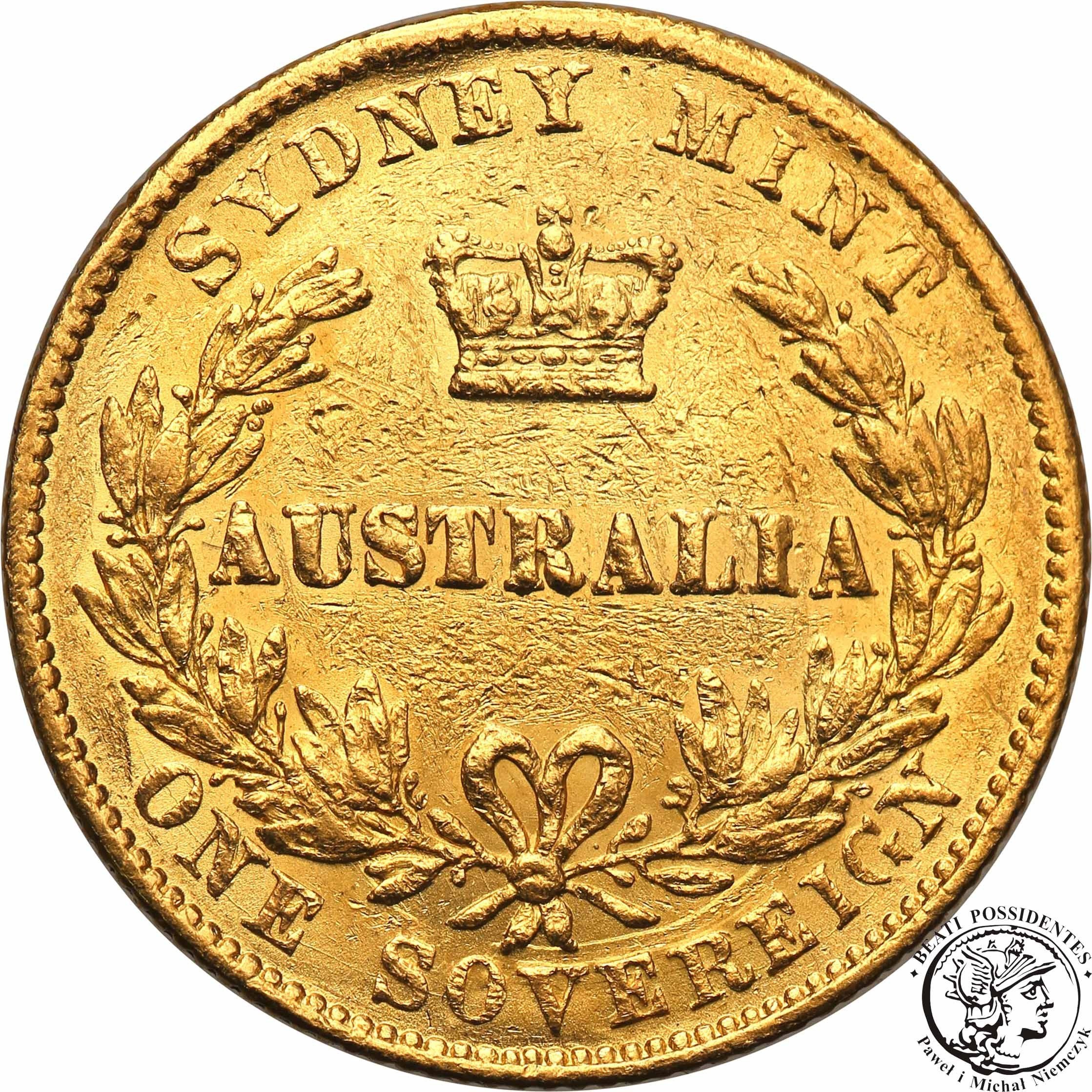 Australia 1 suweren 1863 Sydney st.3