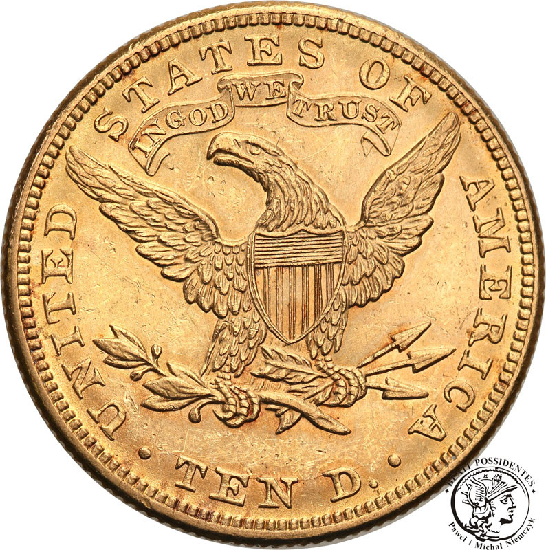 USA 10 dolarów 1882 Philadelphia st.1-