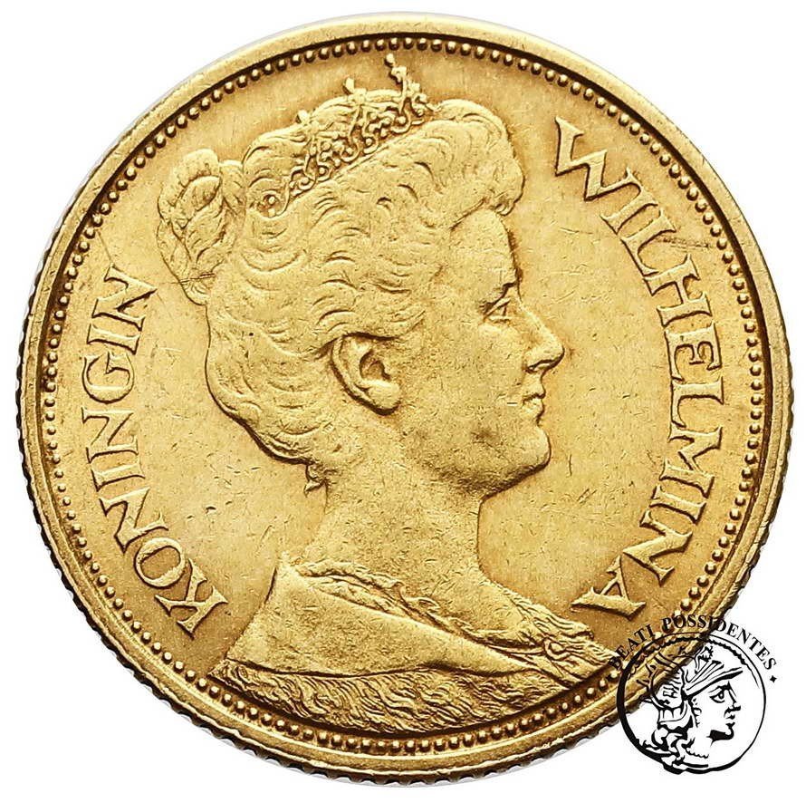 Holandia 5 Guldenów 1912 st.2