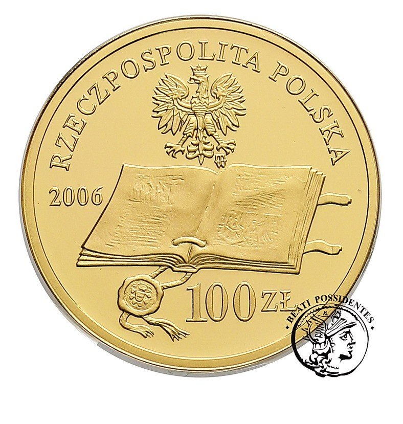 100 zł 500- Lecie Statutu Łaskiego st. L