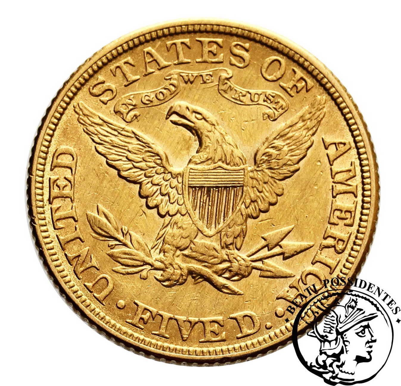 USA 5 $ dolarów 1881 Filadelfia