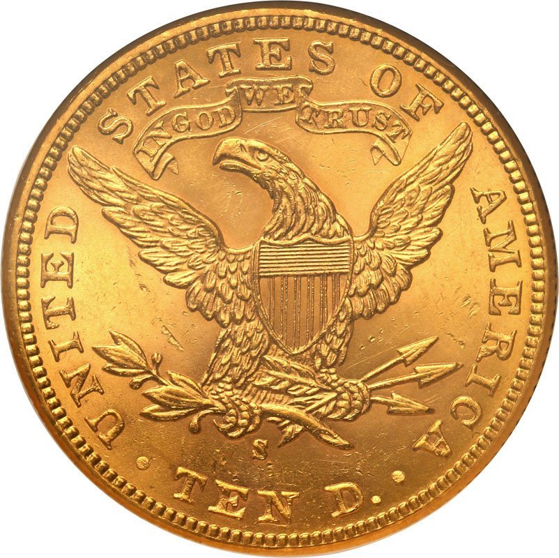 USA 10 dolarów 1903 San Francisco polski grading MS62