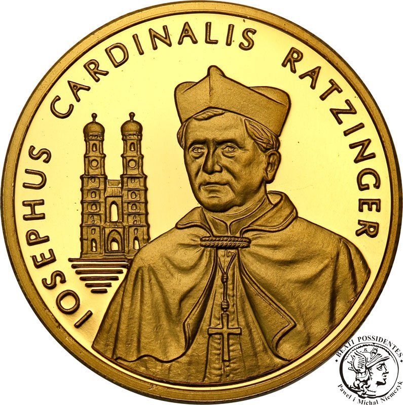 Somalia 25 szylingów 2005 Benedykt XVI (1/4 uncji złota) st.L
