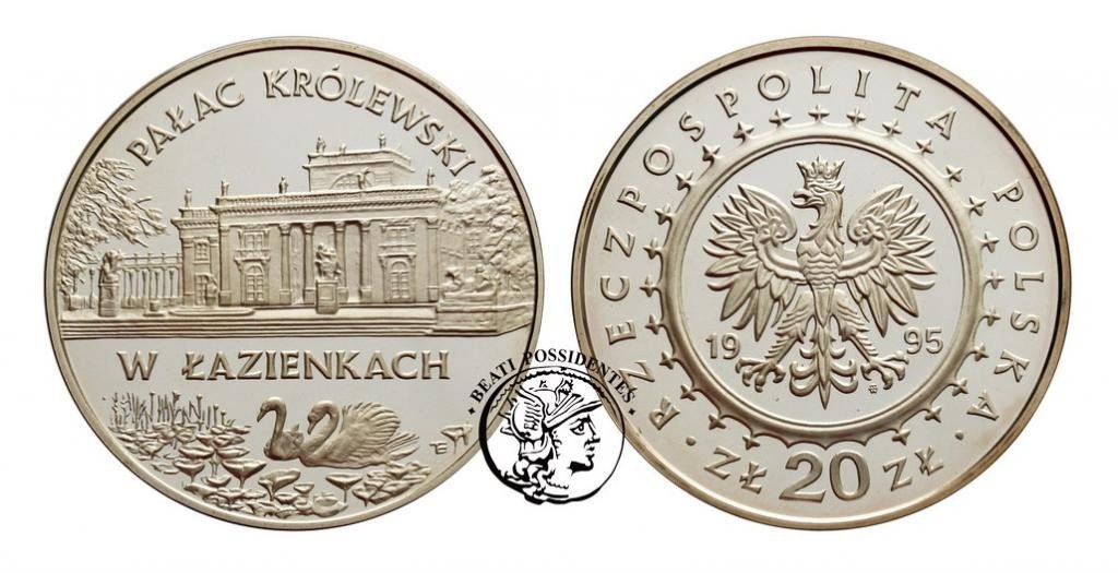 Polska 20 złotych 1995 Łazienki st. L-