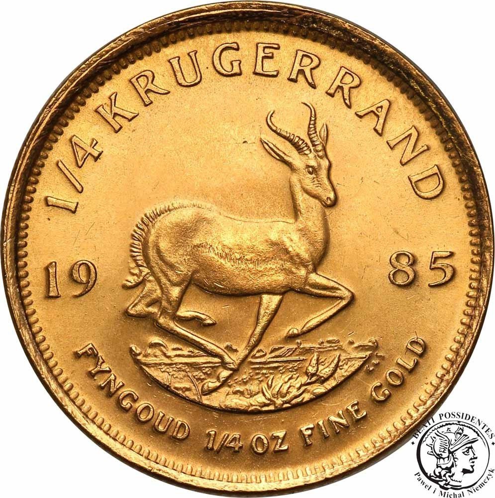 RPA 1/4 Krugerranda 1985 (1/4 uncji złota) st. 1