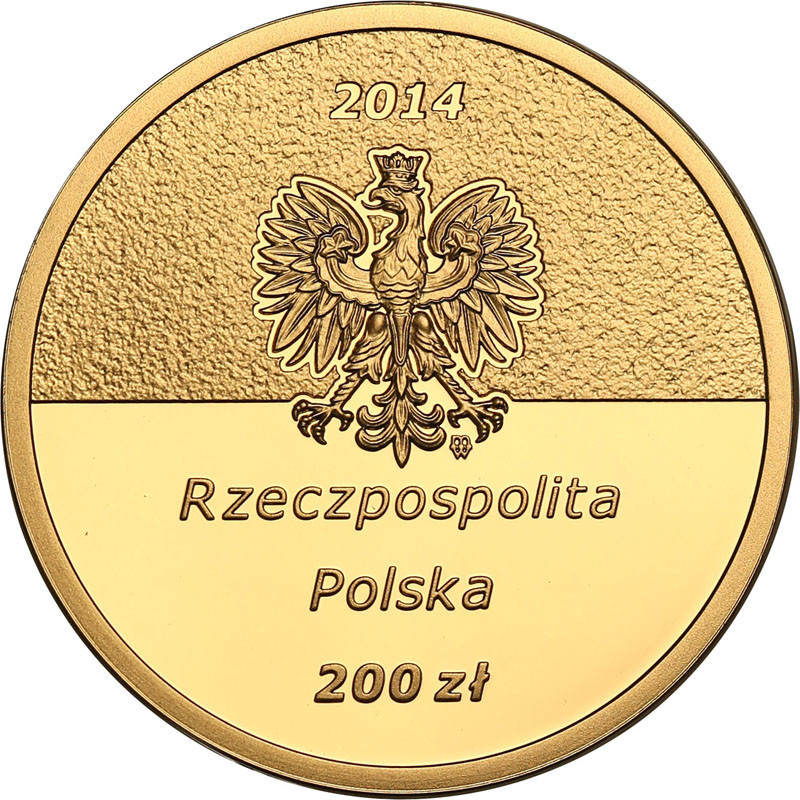 Polska III RP 200 złotych 2014 Jan Karski st.L