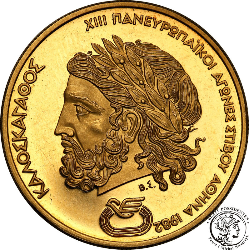 Grecja 5000 drachm 1981 Oly Ateny st.L