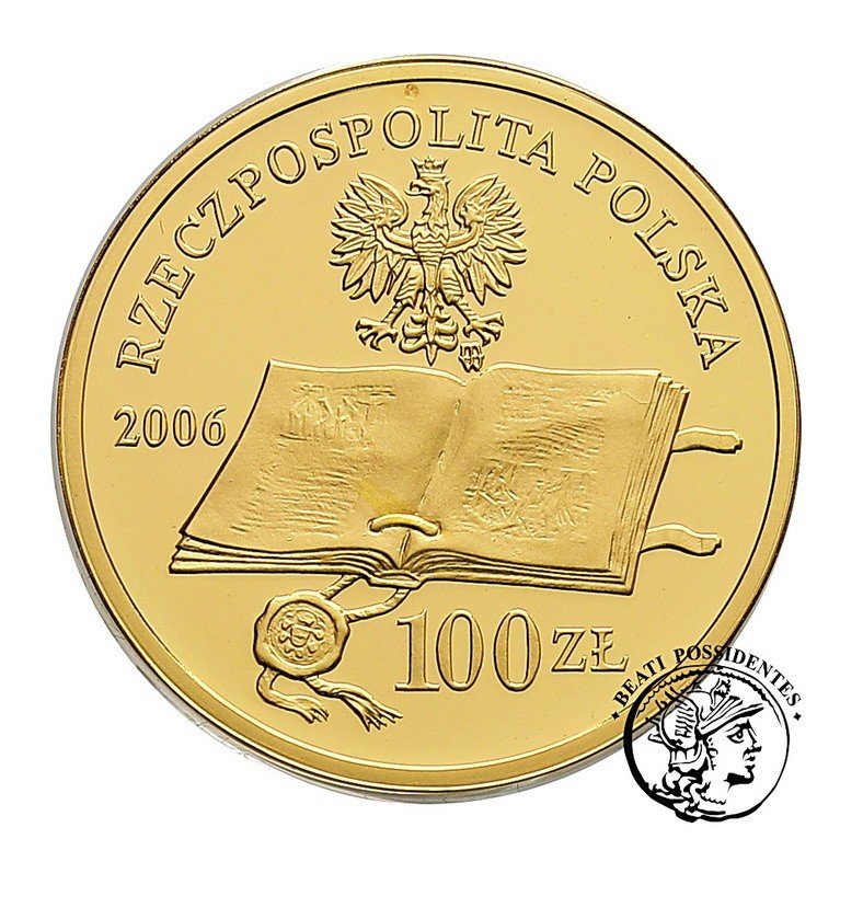 Polska III RP 100 zł 500- Lecie Statutu Łaskiego st. L