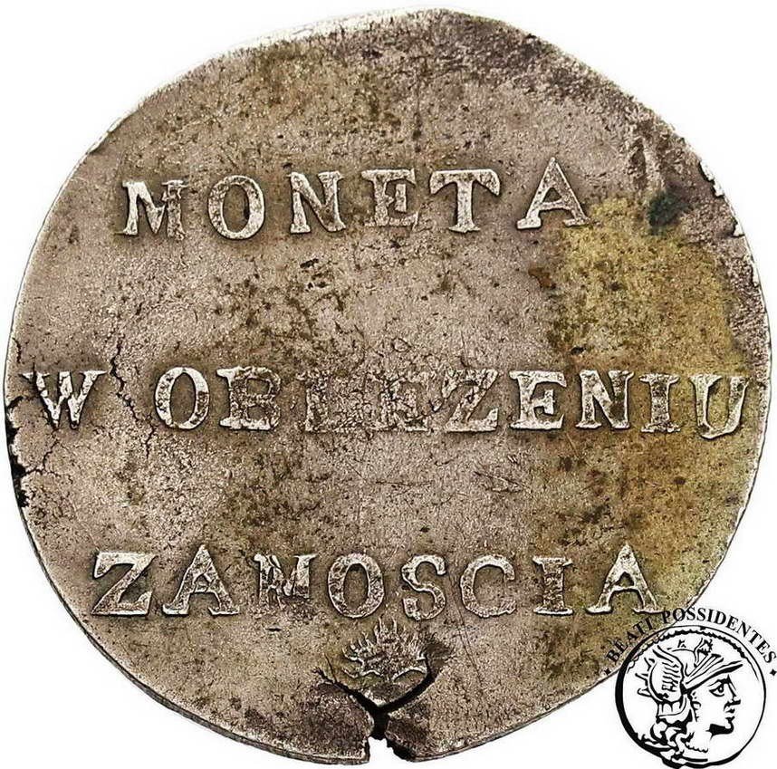 Polska Oblężenie Zamościa 2 złote 1813 st. 3