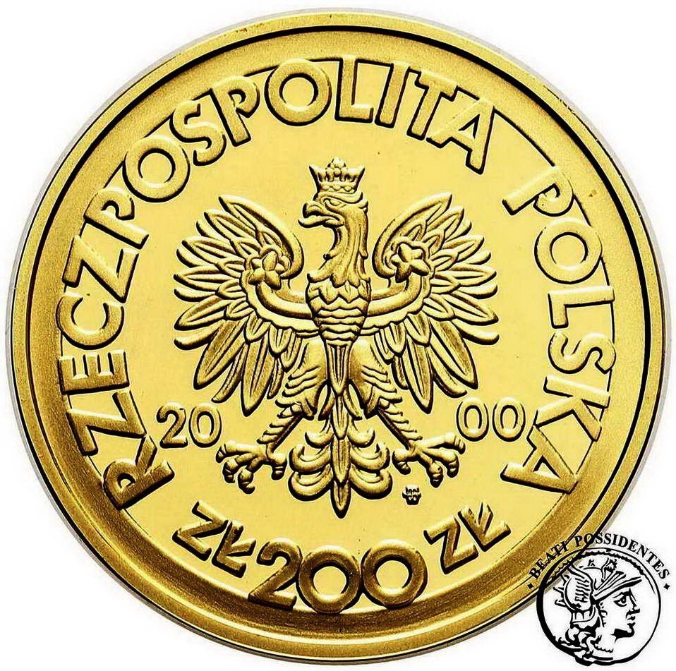 Polska III RP 200 zł 20 Lat Solidarności 2000 st. L