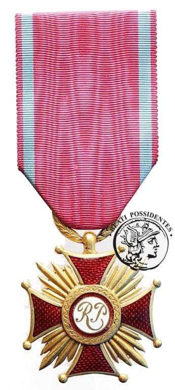 II RP Złoty Krzyż zasługi rządówka