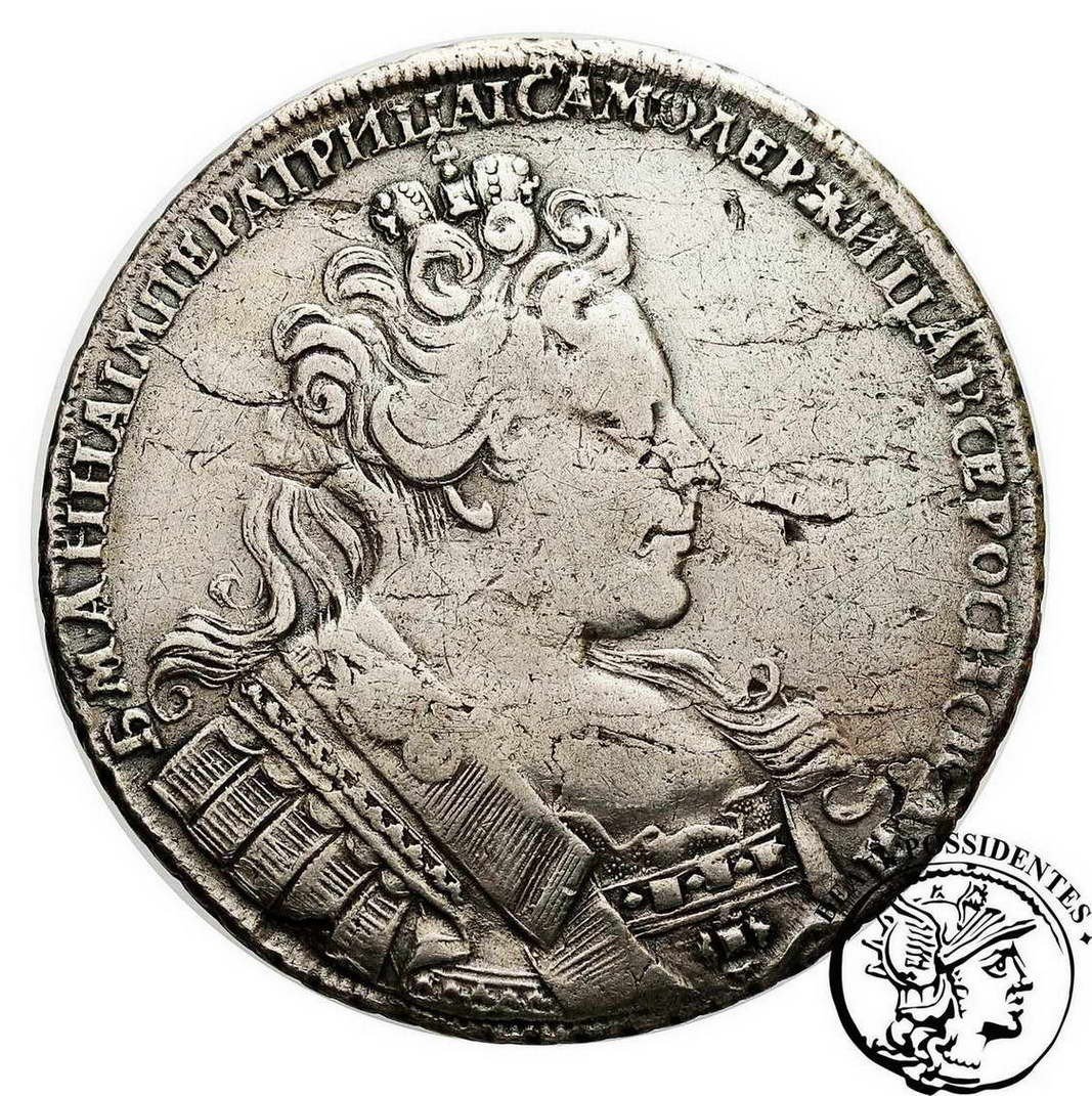 Rosja, Anna 1 Rubel 1731