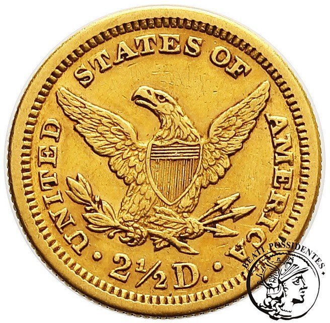 USA 2 1/2 $ dolara 1879 Philadelphia